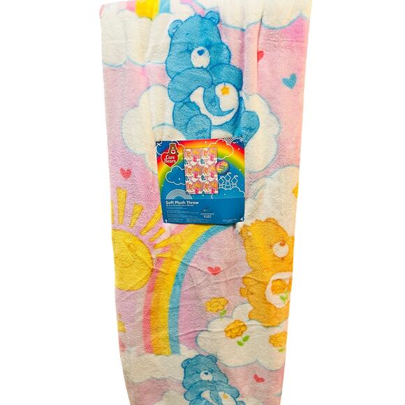 CareBear My Melody Share Bear bundle adorable 50 70 throw Carebear Easter basket - Picture 4 of 9